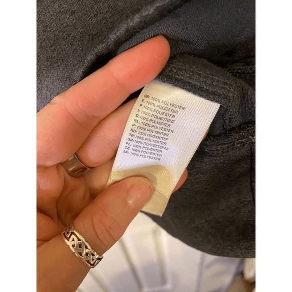 The North Face 🐾 Gray Go Anywhere Sweatshirt Size Medium - Picture 4 of 6